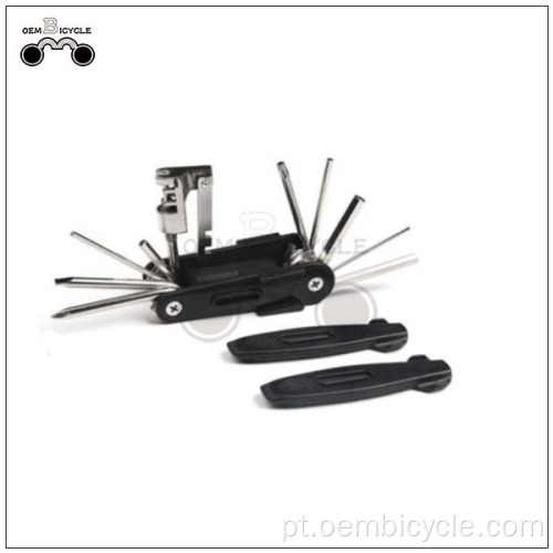 Kits de reparação de mão de ferramenta multi bicicleta preta